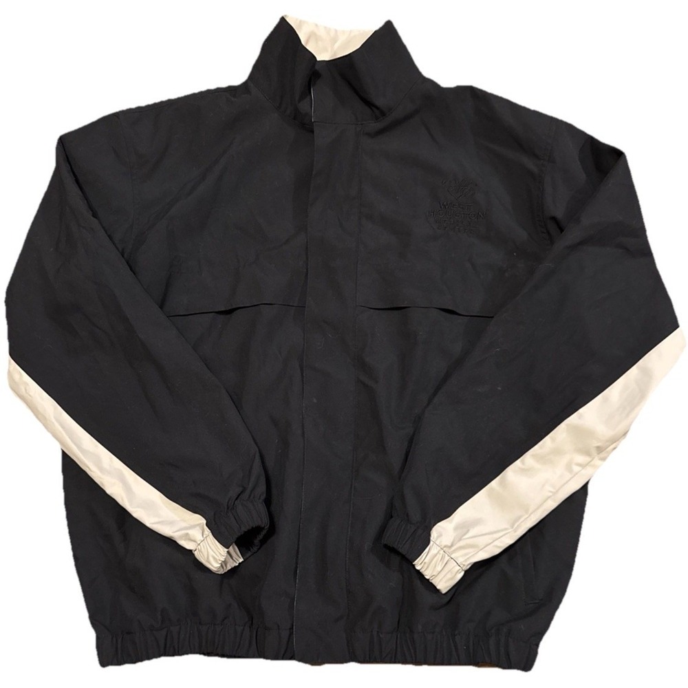 Callaway Golf Jacket Mens S Black Full Zip Windbreaker‎ Logo